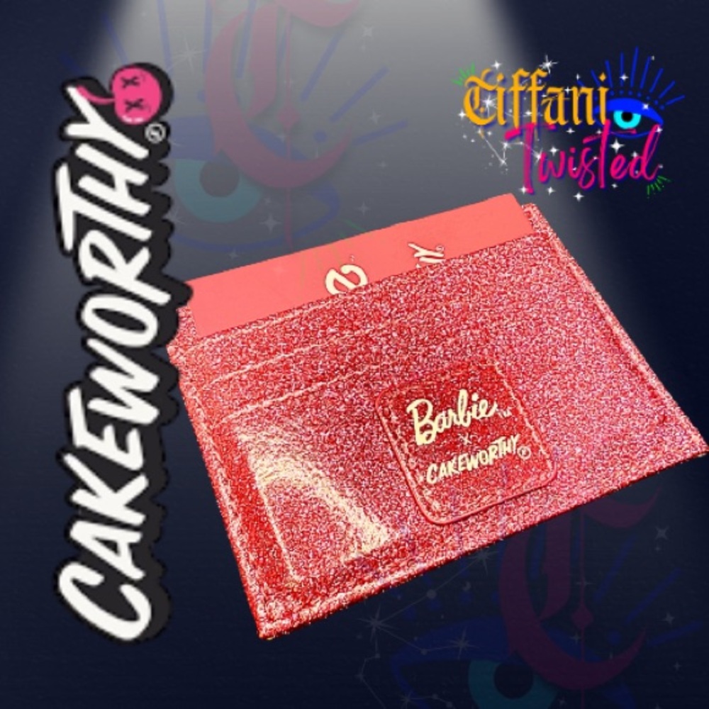 NWT Glamorous Barbie Pink Glitter Wallet - Picture 2 of 3